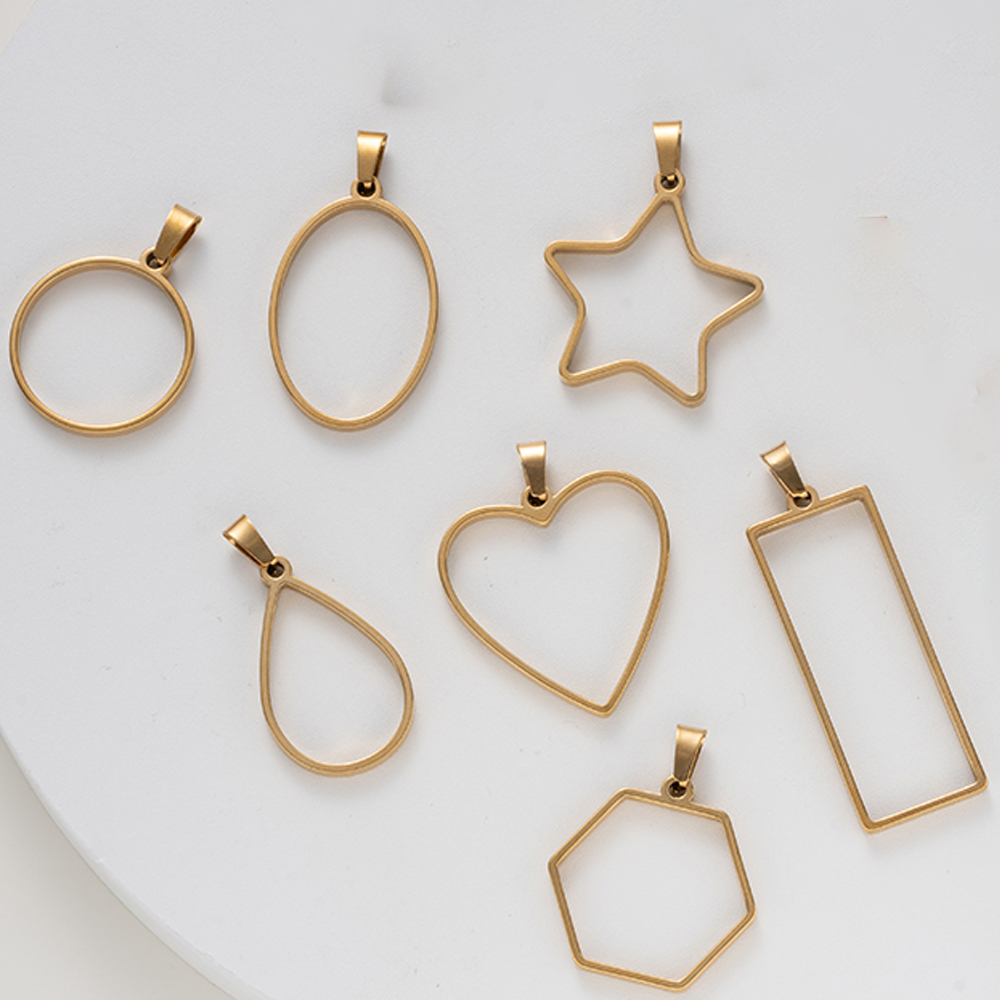 5pcs Stainless Steel Open Back - Resin Craft Projects reseña y precio