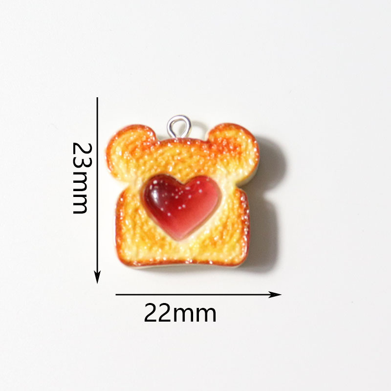 10pcs Resin Plastic Bread Pend - Resin Crafts Diy reseña y precio