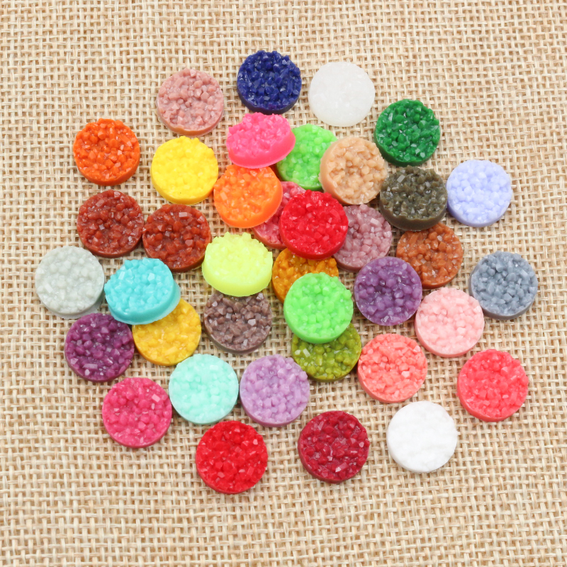 40pcs Resin Druzy Cabochons Do - Resin Craft Projects reseña y precio