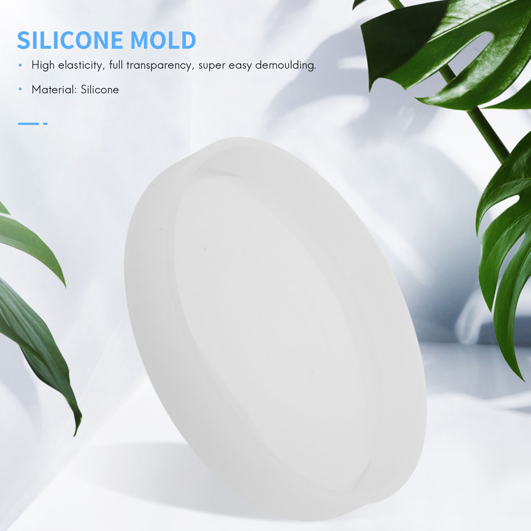 ABQR 4 Pack Big Diy Round Coas - Coaster Mold Round reseña y precio