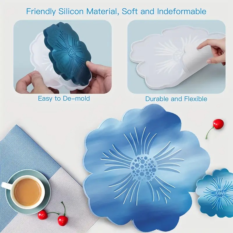DIY Sakura Shaped Resin Mold - - Geode Mold Silicone reseña y precio
