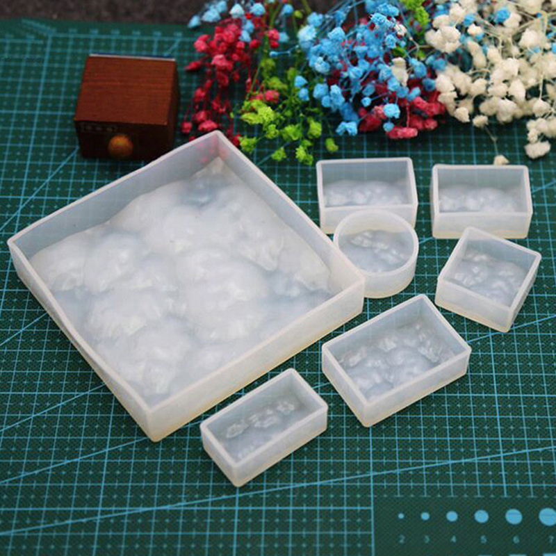 Water Ripples Wave Pendant Nec - Resin Ocean Wave Mold reseña y precio