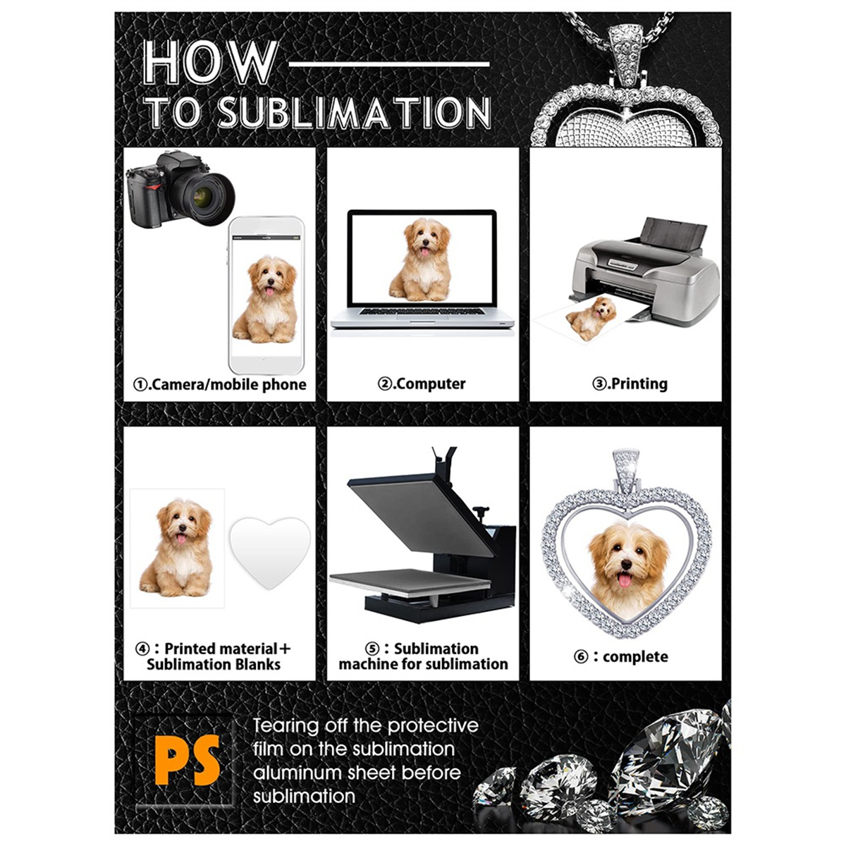 24Pcs Sublimation Rhinestone T - Bezels Set Pendant reseña y precio