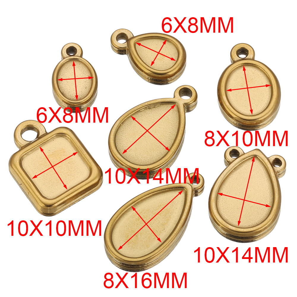 5pcs Stainless Steel Square Dr - Resin Craft Supplies reseña y precio