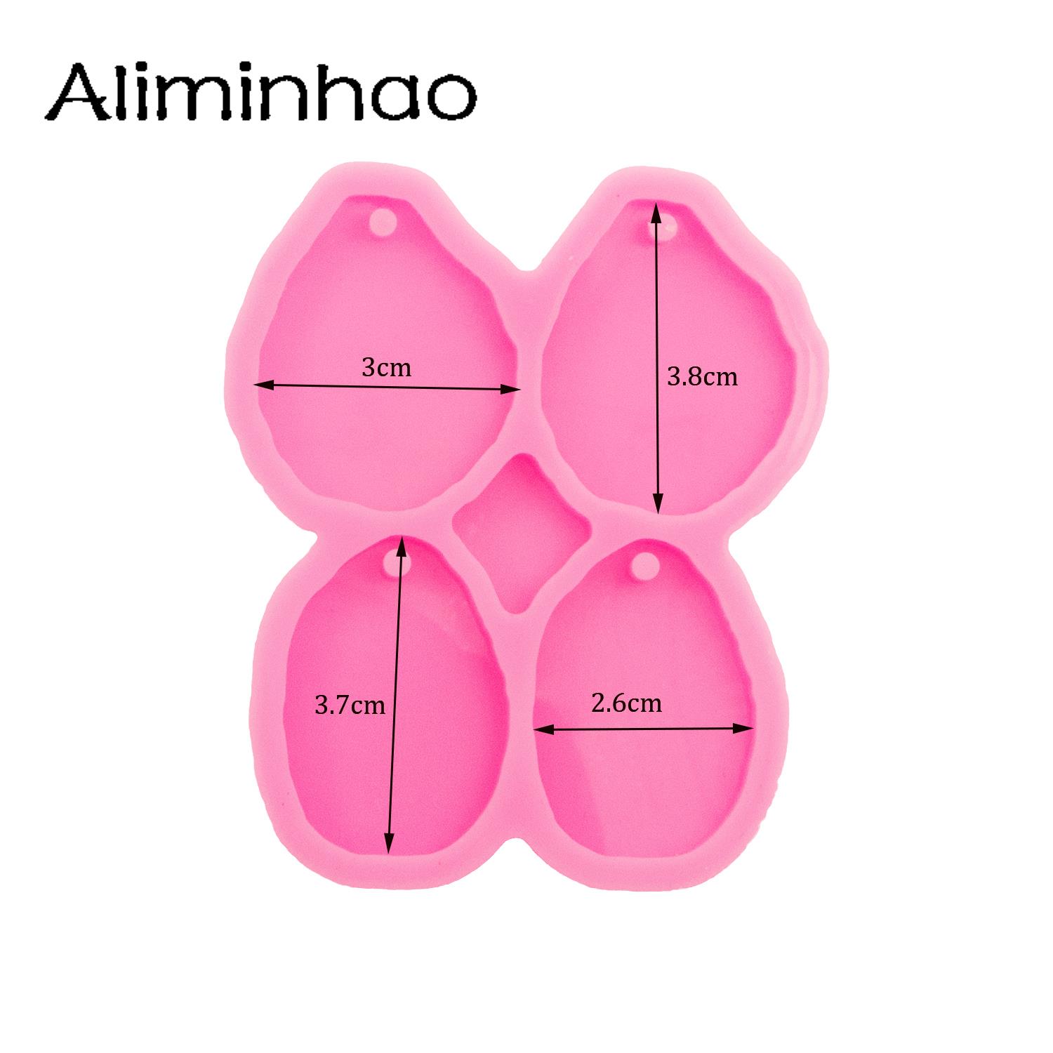 DY1085 Shiny Geodes Molds with - Geode Mold Silicone reseña y precio