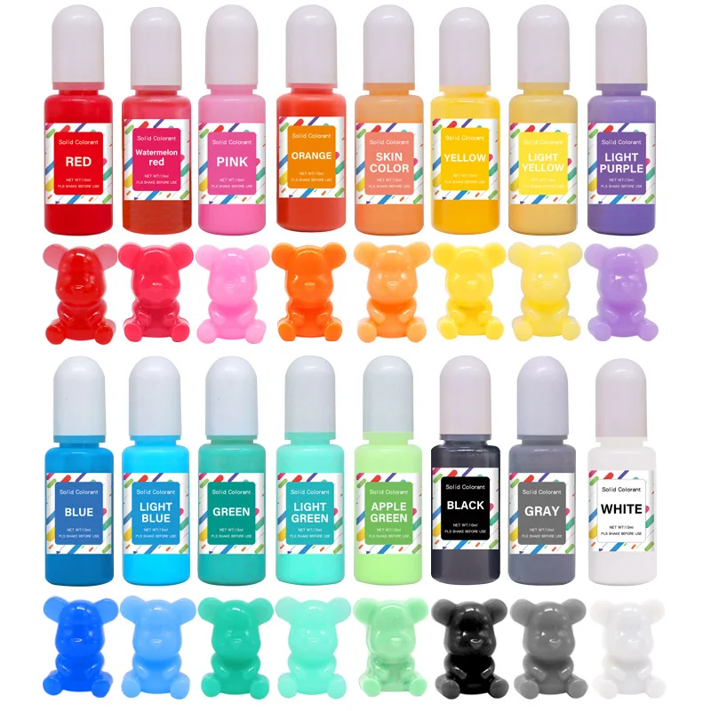 Color Pigment Set For Epoxy Re - Epoxy Uv Resin Kit reseña y precio