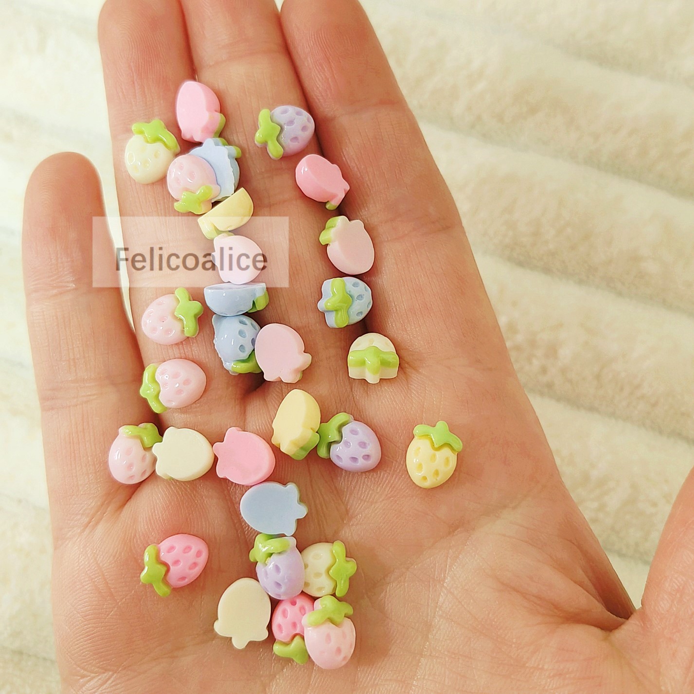30Pcs New Cute Resin Mini Smal - Flower Preservation Resin reseña y precio
