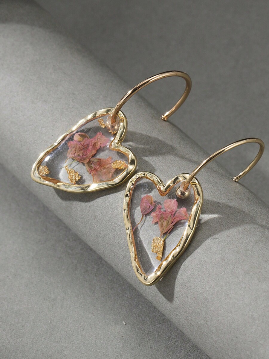 1 Pair Resin Preserved Flower  - Flower Preservation Resin reseña y precio