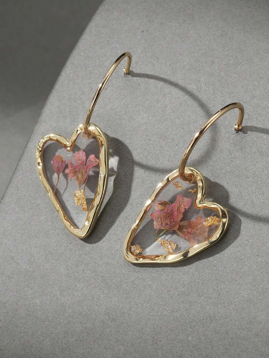 1 Pair Resin Preserved Flower  - Flower Preservation Resin reseña y precio