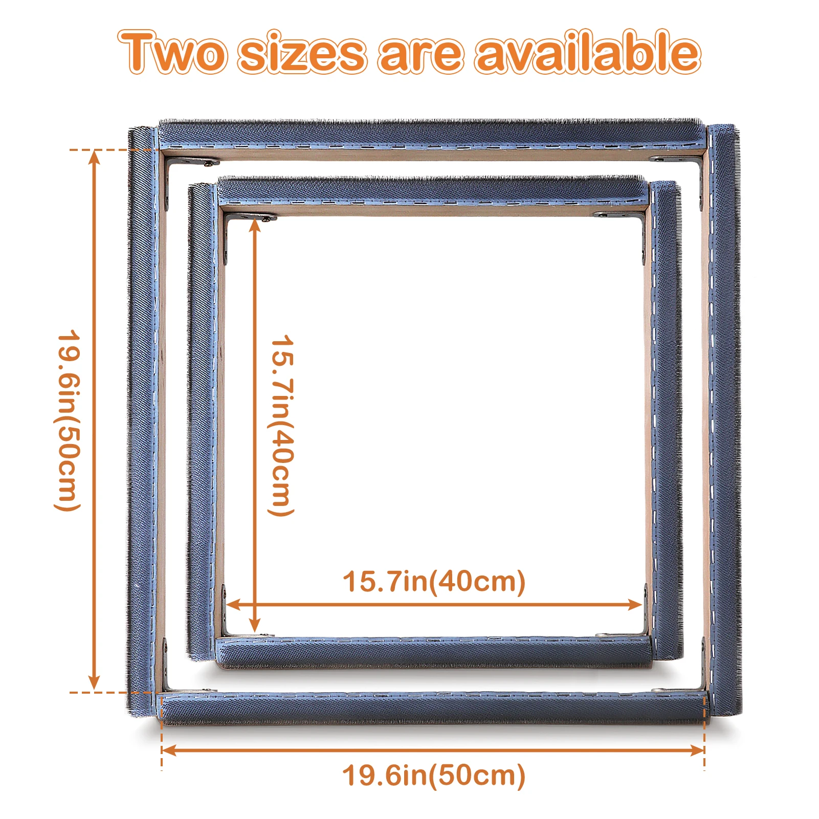 Punch Needle Frame Square Embr - Wood Ring Blank reseña y precio