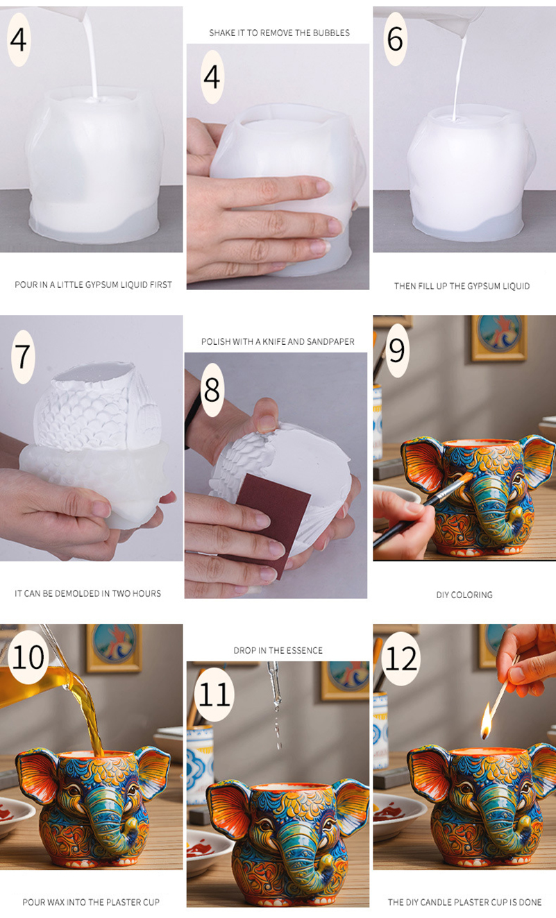 Vase Silicone Mold Silicone Pl - Resin Craft Workshop reseña y precio
