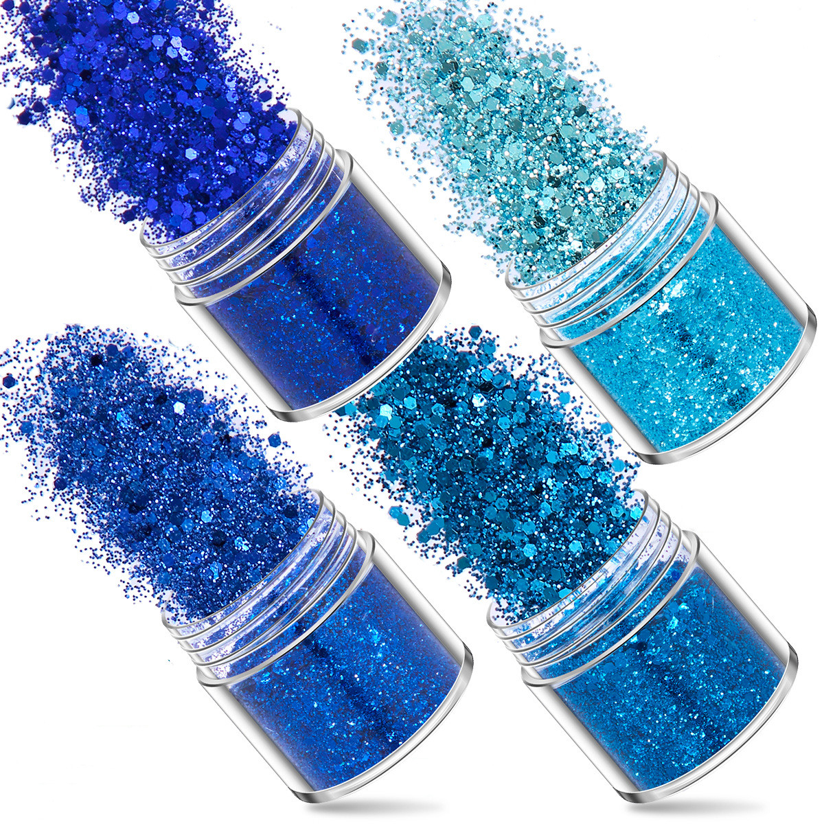SNASAN 4Pcs Color Superfine Gl - Resin Pigment Set reseña y precio