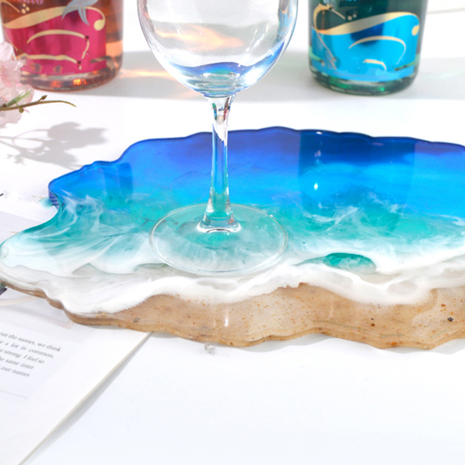 Premium Flexible Silicone Crys - Serving Tray Mold reseña y precio