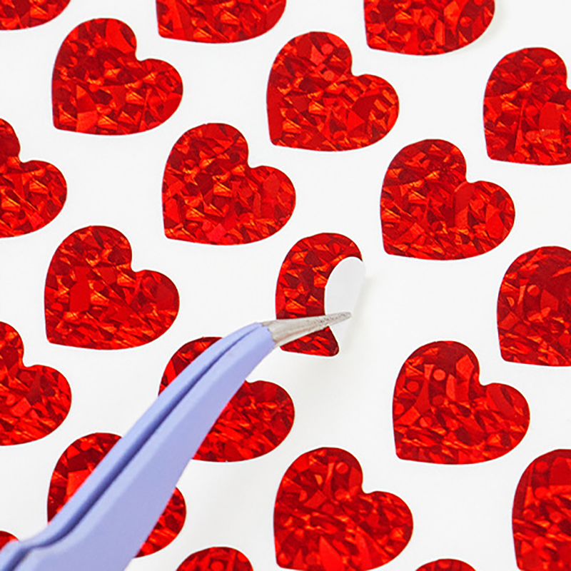 10 Sheets Laser Small Heart St - Gold Foil Flakes reseña y precio