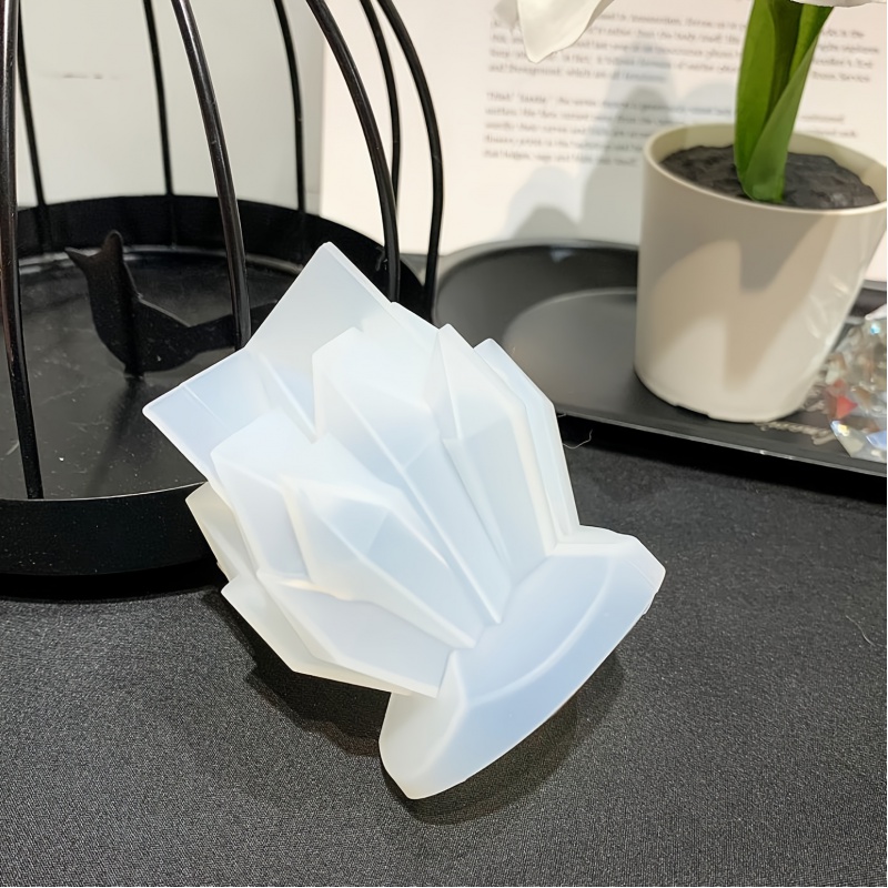 1pcCrystal Cluster Decorative  - Serving Tray Mold reseña y precio