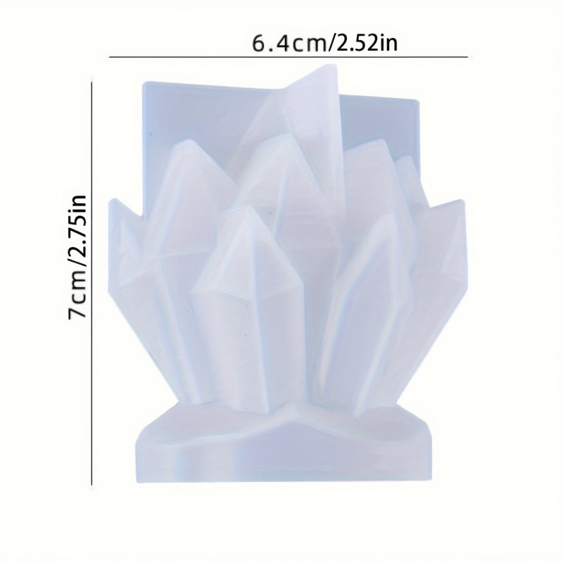 1pcCrystal Cluster Decorative  - Serving Tray Mold reseña y precio
