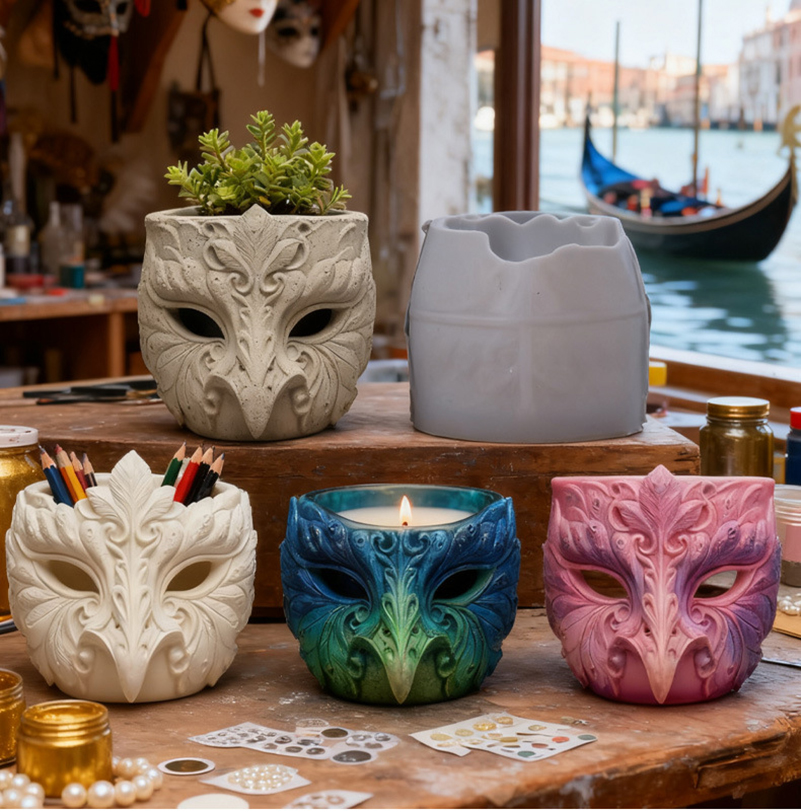 Resin Drip Candle Cups  Cement - Resin Craft Workshop reseña y precio