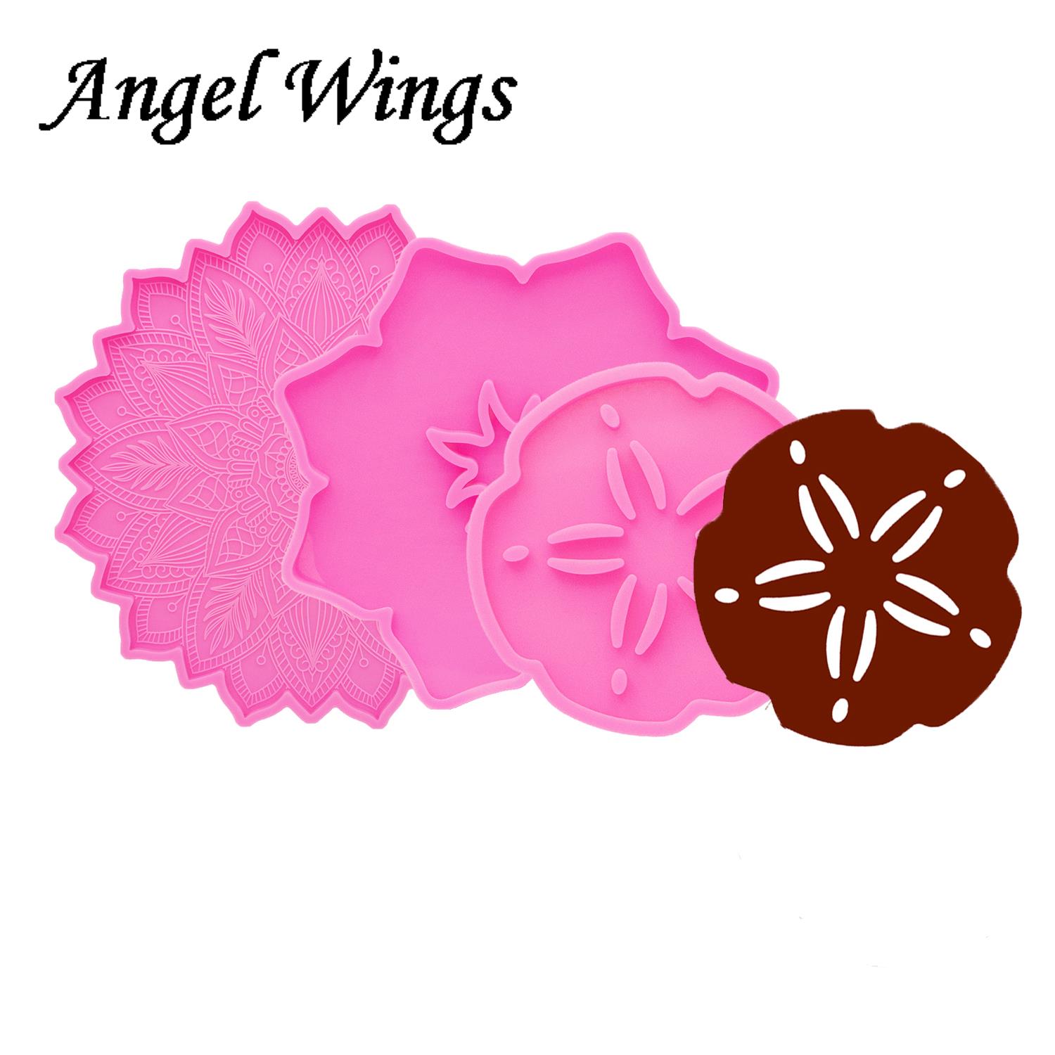 Flower Coaster Silicone Molds  - Geode Mold Silicone reseña y precio