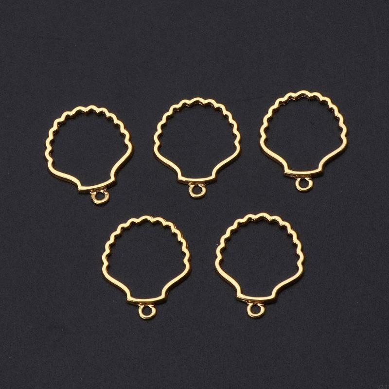   5Pcs Blank Frame Pendant for - Bezels Set Pendant reseña y precio