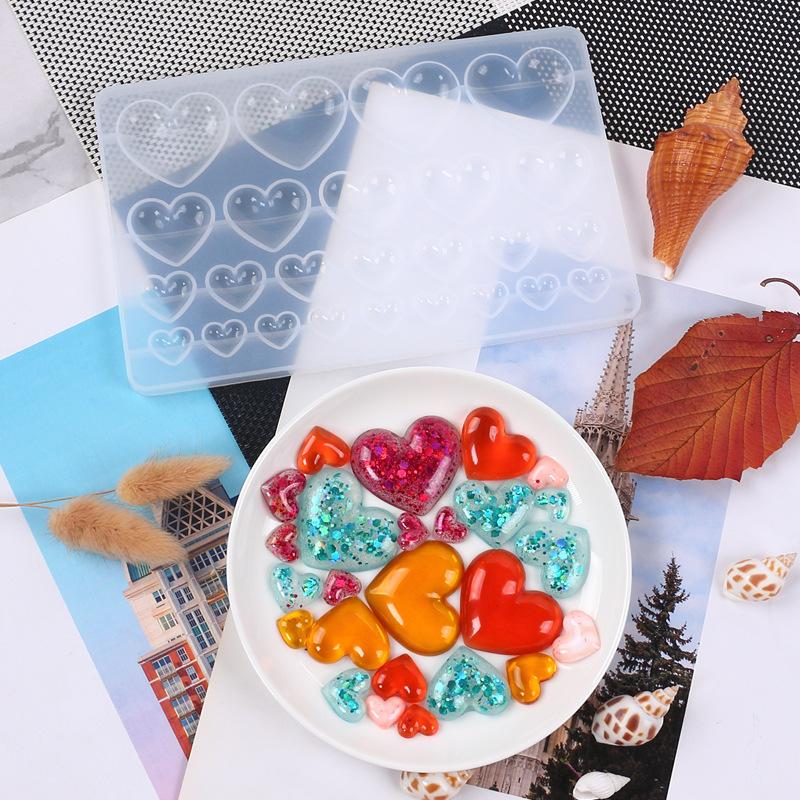 Silicone Mold Heart Shape Pend - Resin Craft Workshop reseña y precio