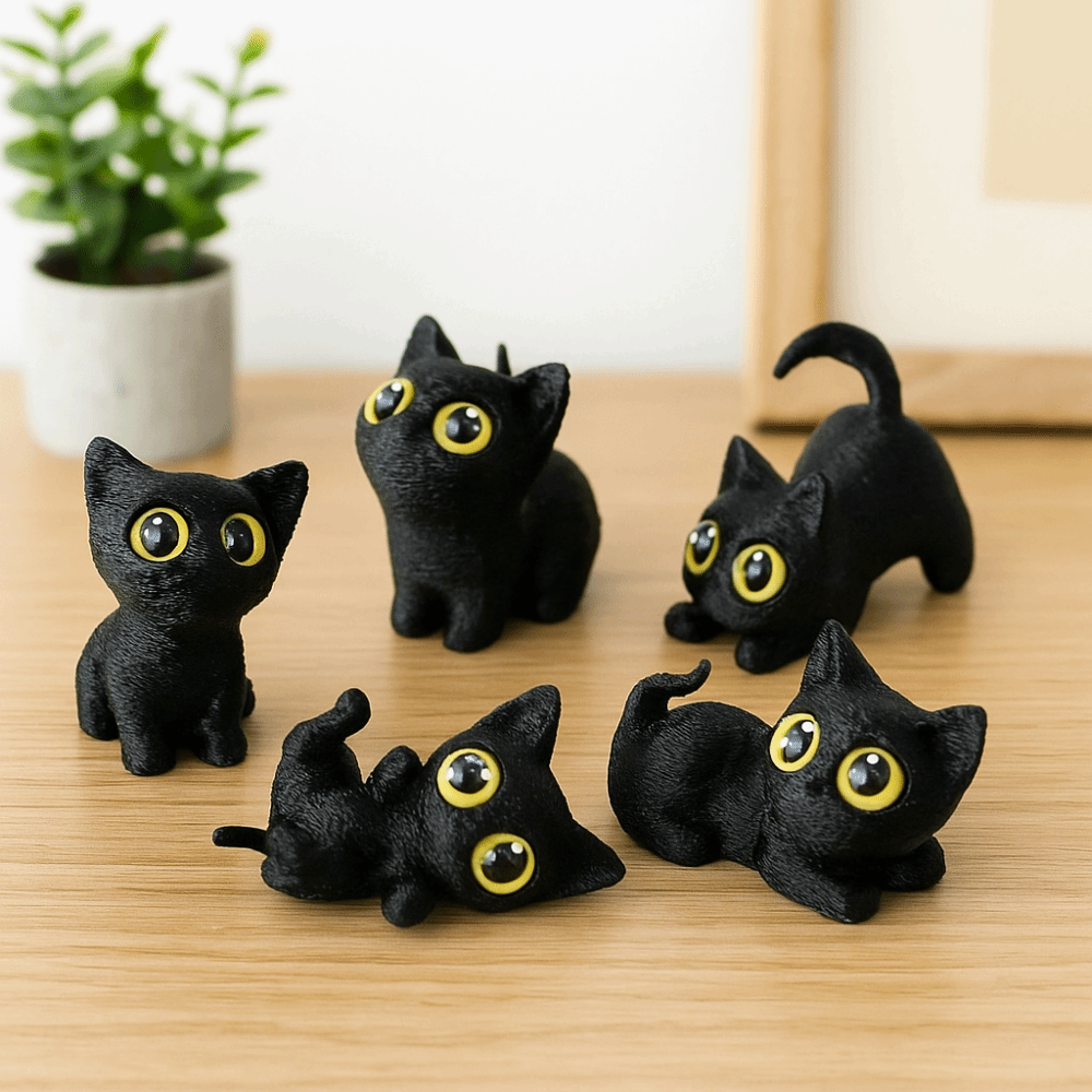 PLA Halloween Cat Anime Figure - Resin Craft Ideas reseña y precio