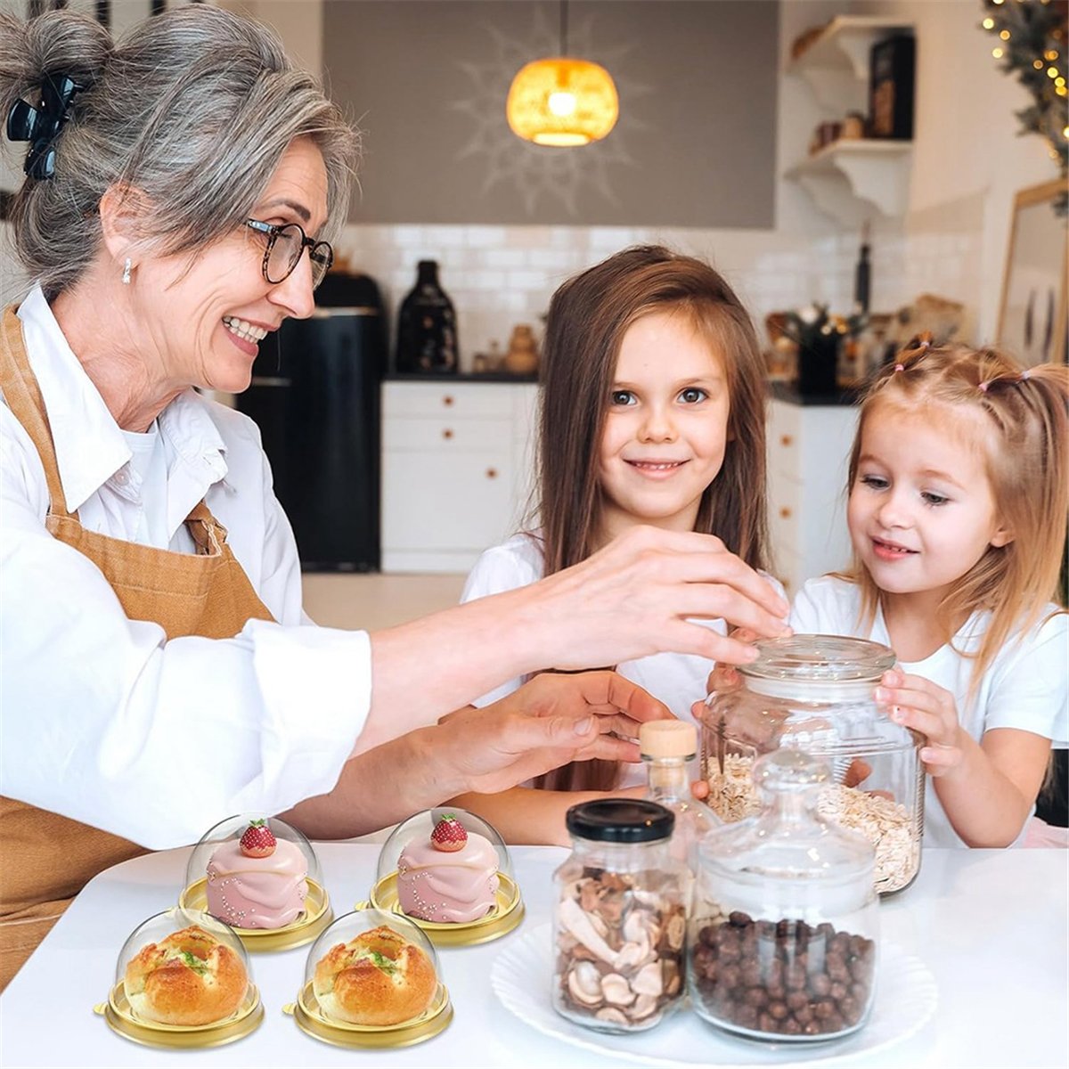 New Charcuterie Domes with Lid - Dome Mold Clear reseña y precio