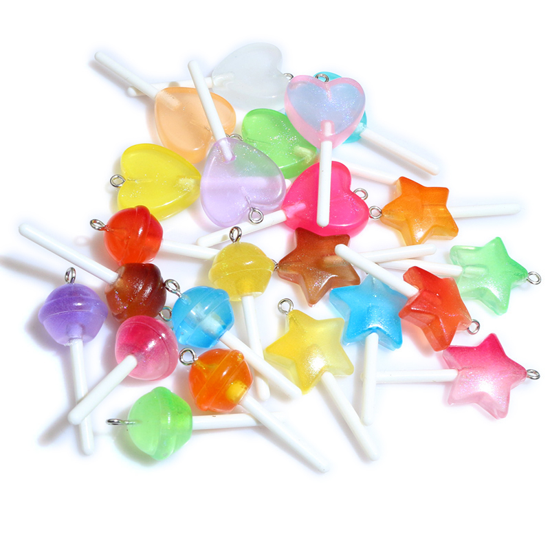 10pcs Resin Pendants Shiny Rou - Resin Craft Projects reseña y precio