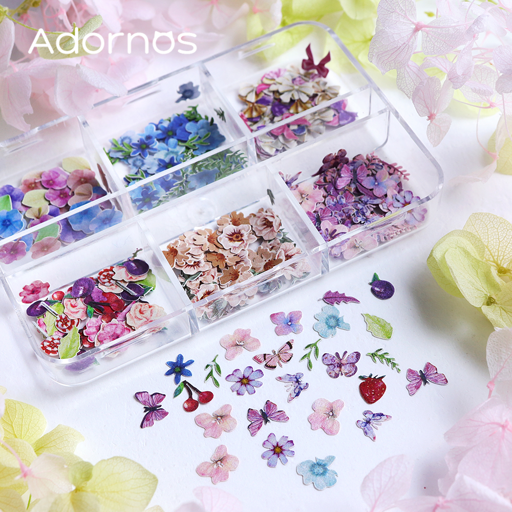 180pcs/box Wood Pulp Flowers C - Flower Preservation Resin reseña y precio