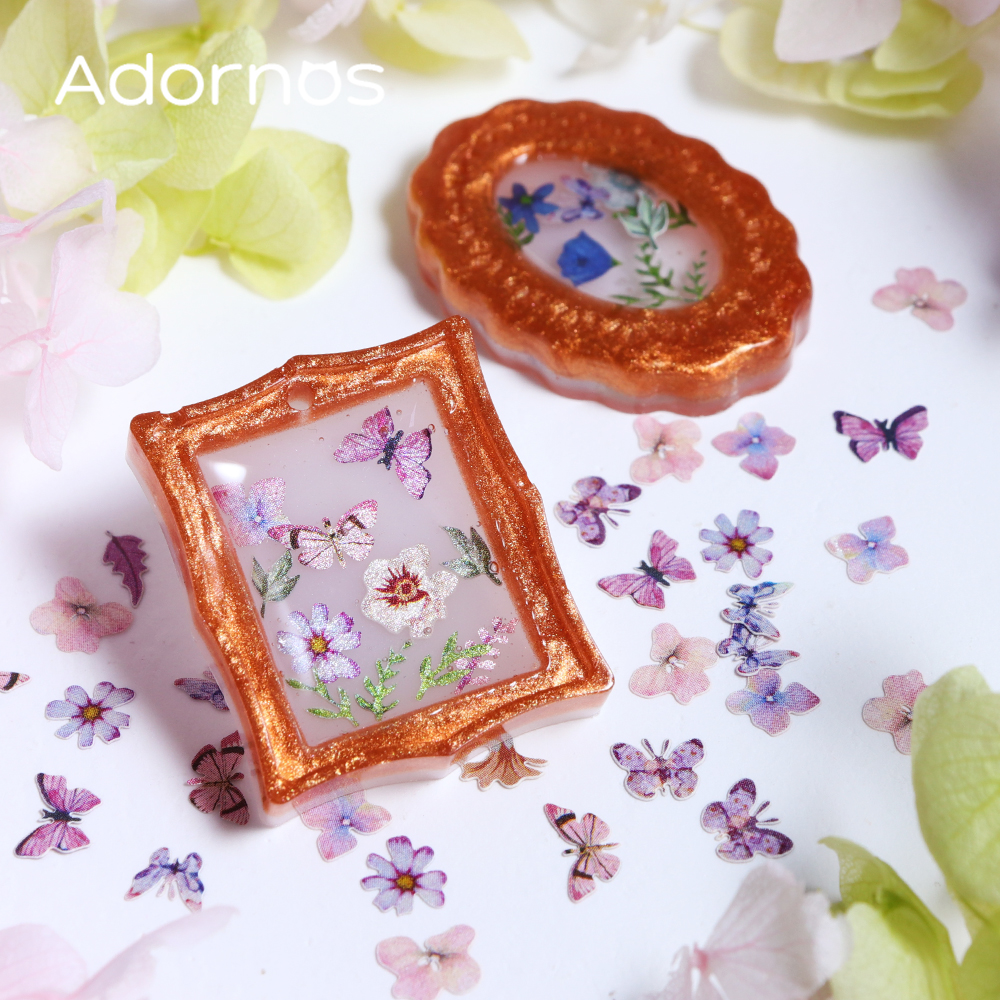 180pcs/box Wood Pulp Flowers C - Flower Preservation Resin reseña y precio