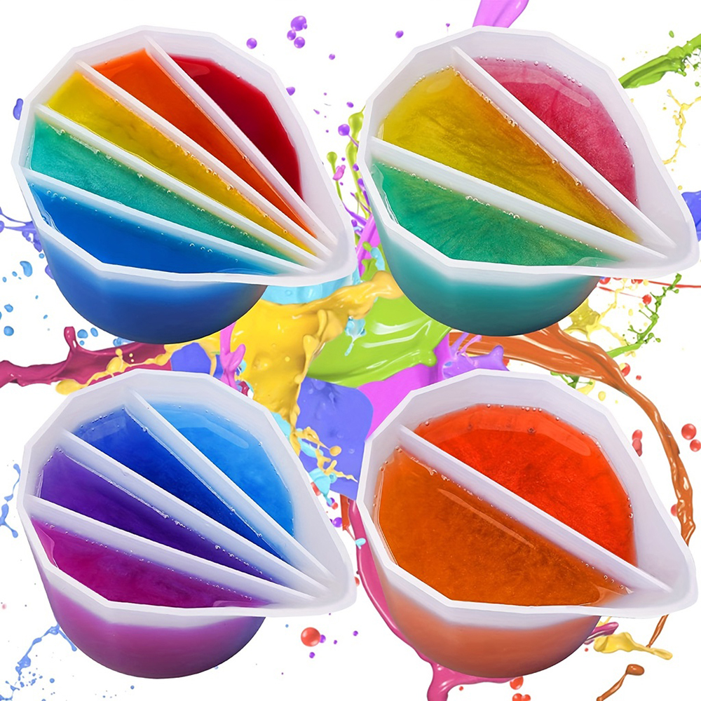 2/3/4/5 Grids Silicone Split C - Mixing Cup Silicone reseña y precio