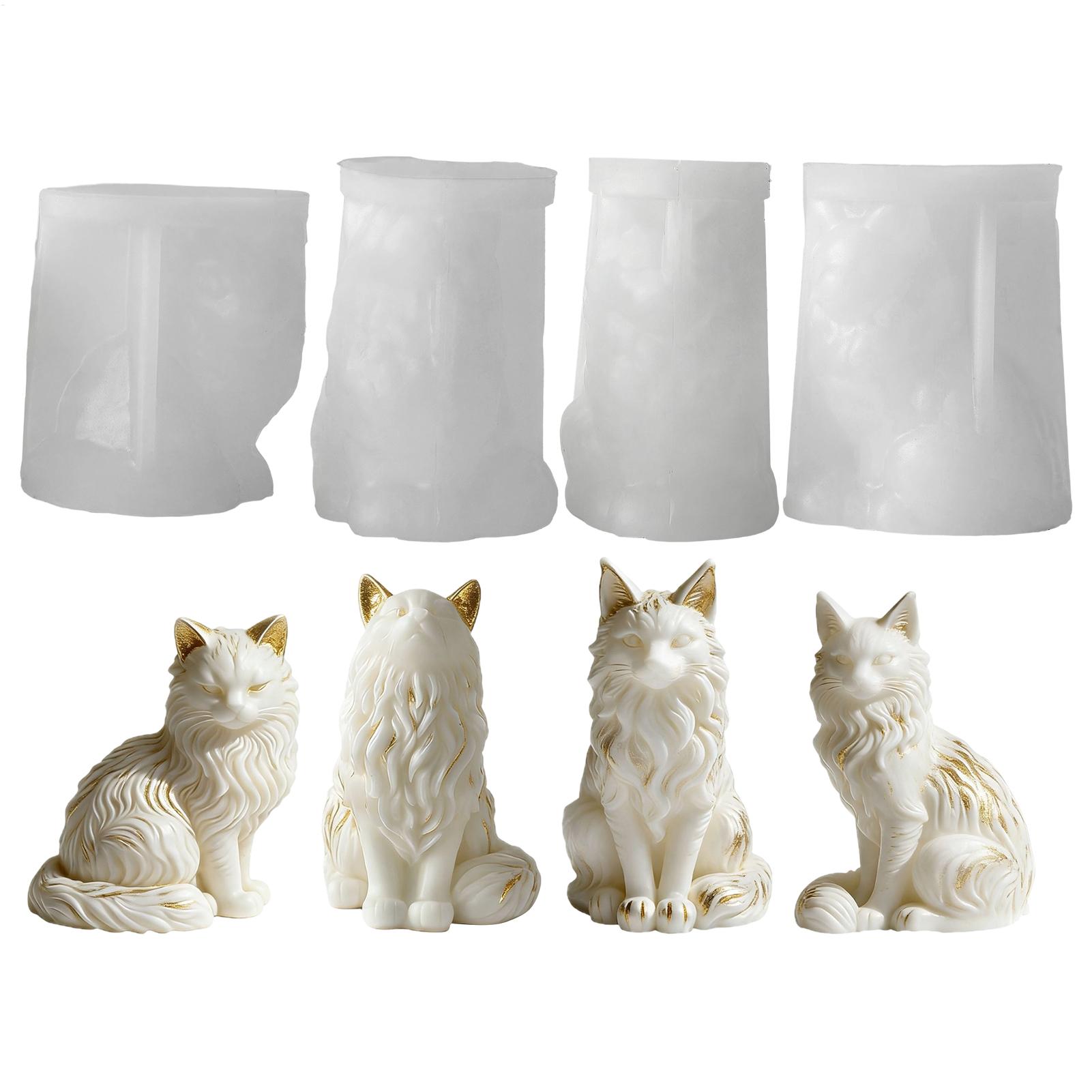 Cat Resin Mold | Sitting Cat S - Resin Craft Workshop reseña y precio