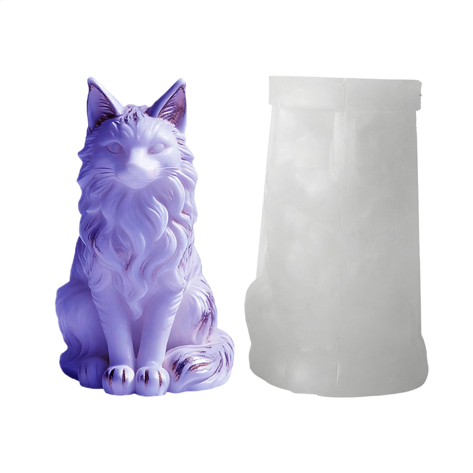 Cat Resin Mold | Sitting Cat S - Resin Craft Workshop reseña y precio
