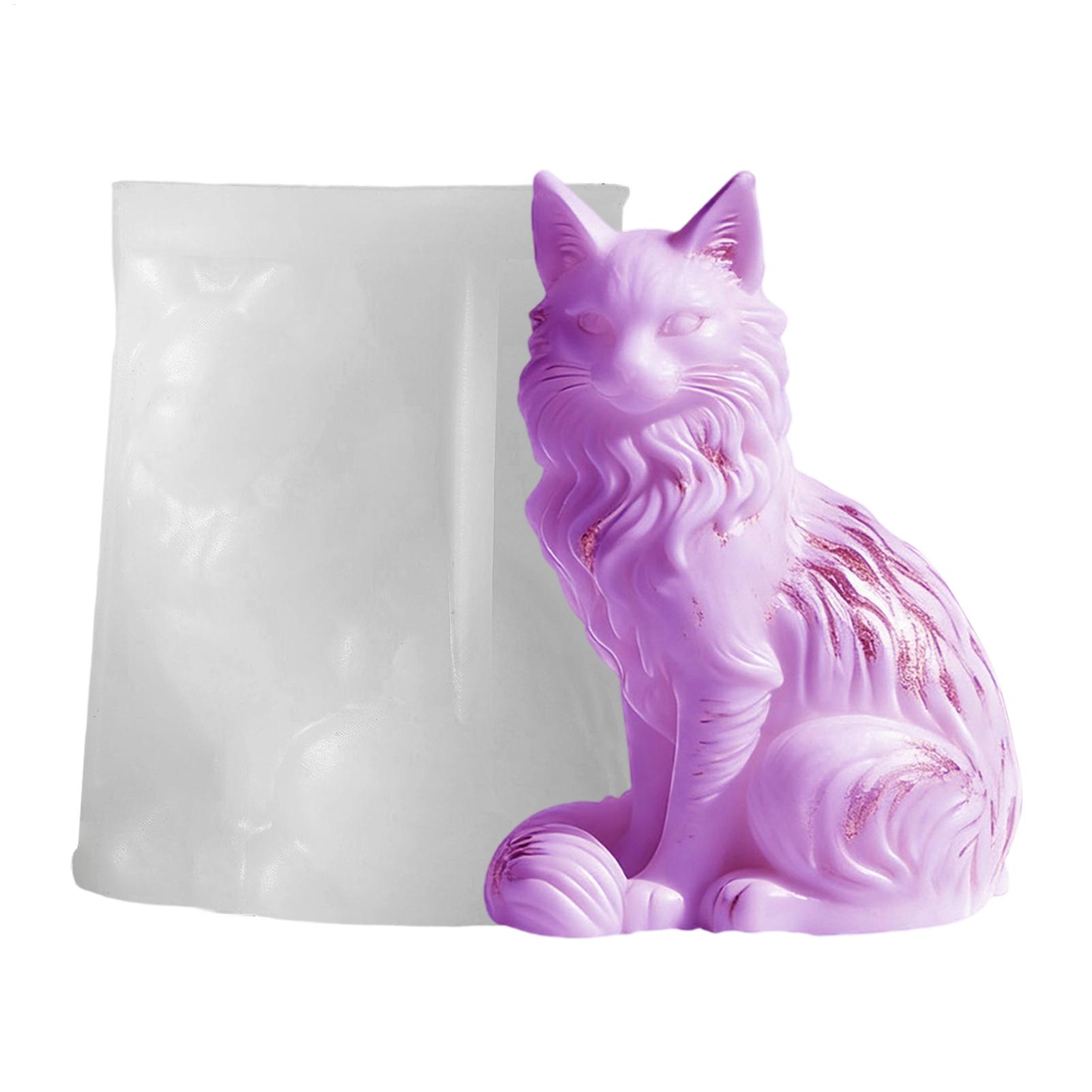 Cat Resin Mold | Sitting Cat S - Resin Craft Workshop reseña y precio
