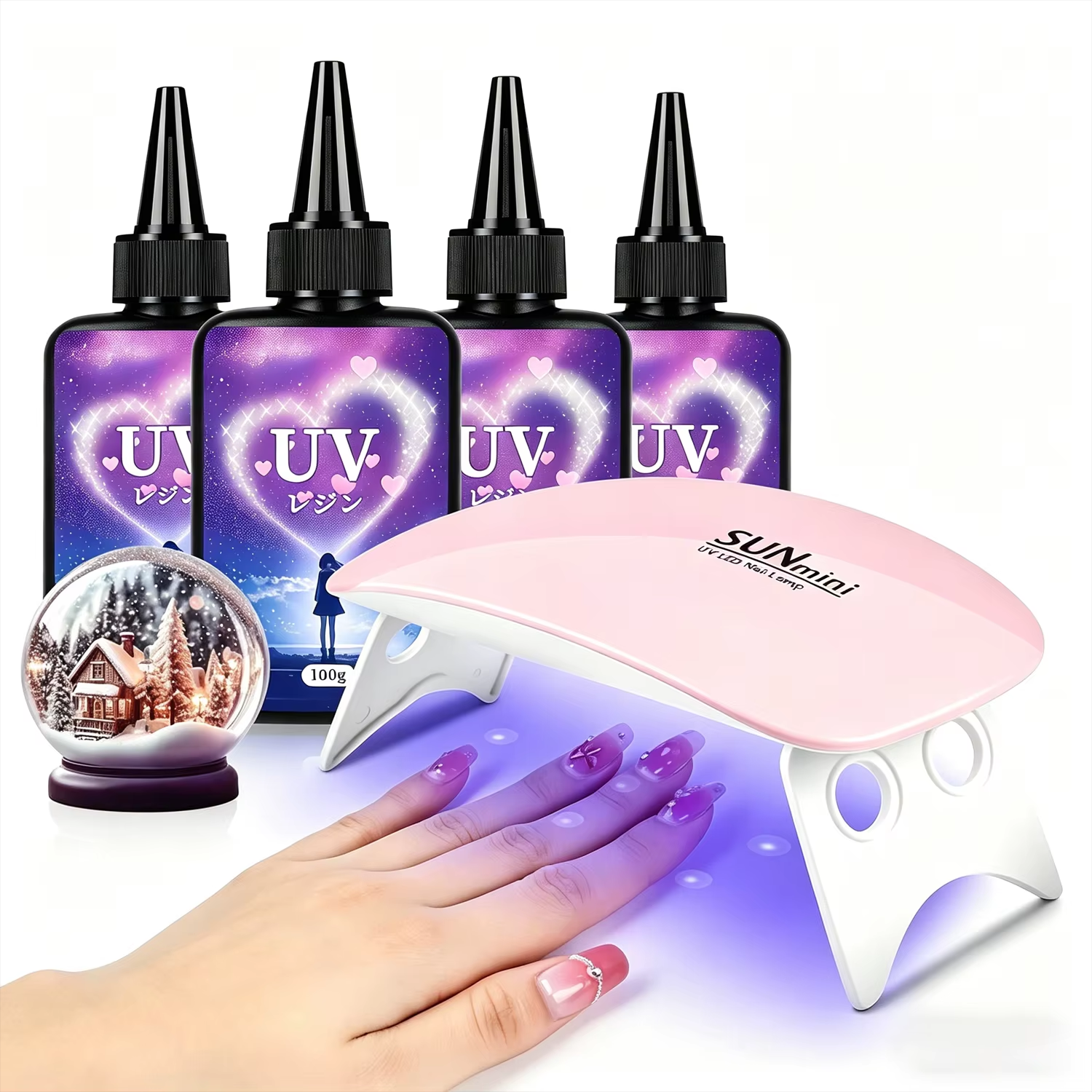 UV Resin Crystal Clear Ultravi - Epoxy Uv Resin Kit reseña y precio