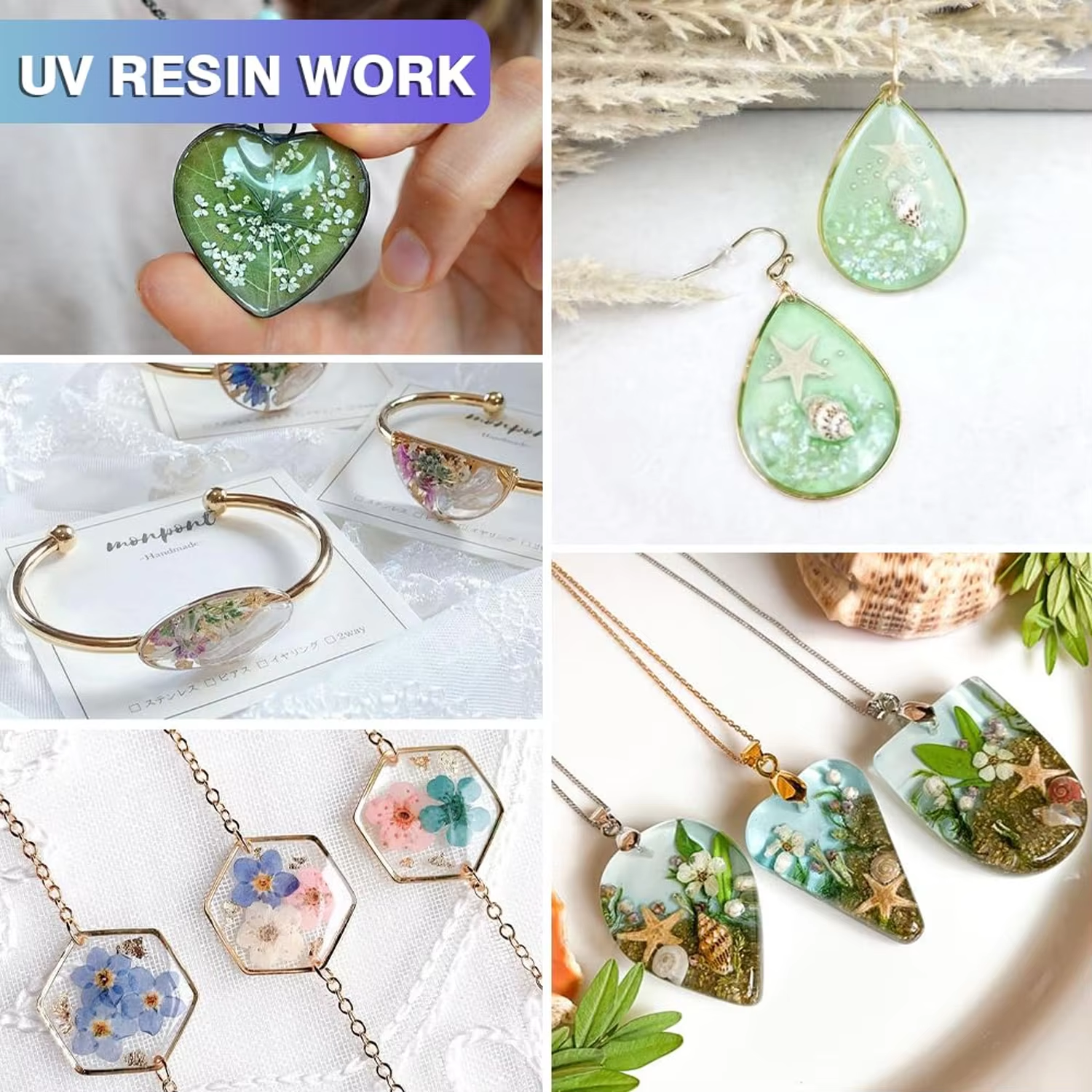 UV Resin Crystal Clear Ultravi - Epoxy Uv Resin Kit reseña y precio