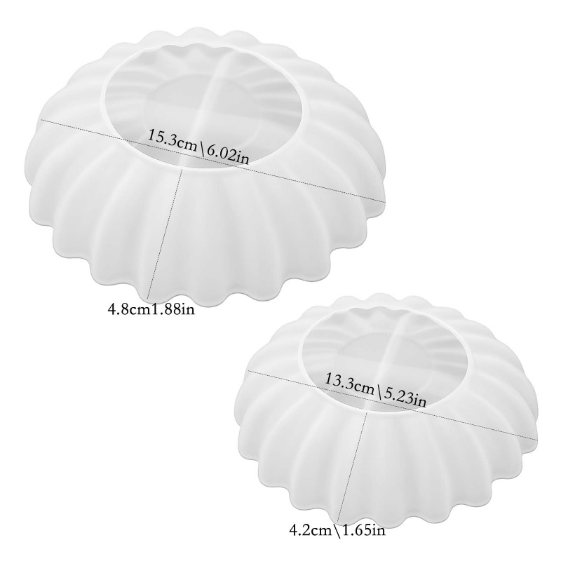 1 Epoxy plaster origami wave e - Coaster Mold Round reseña y precio
