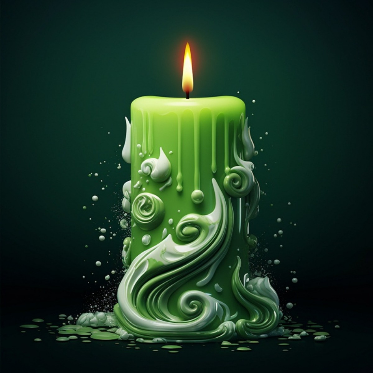 geometry Carved Cylindrical Si - Resin Ocean Wave Mold reseña y precio