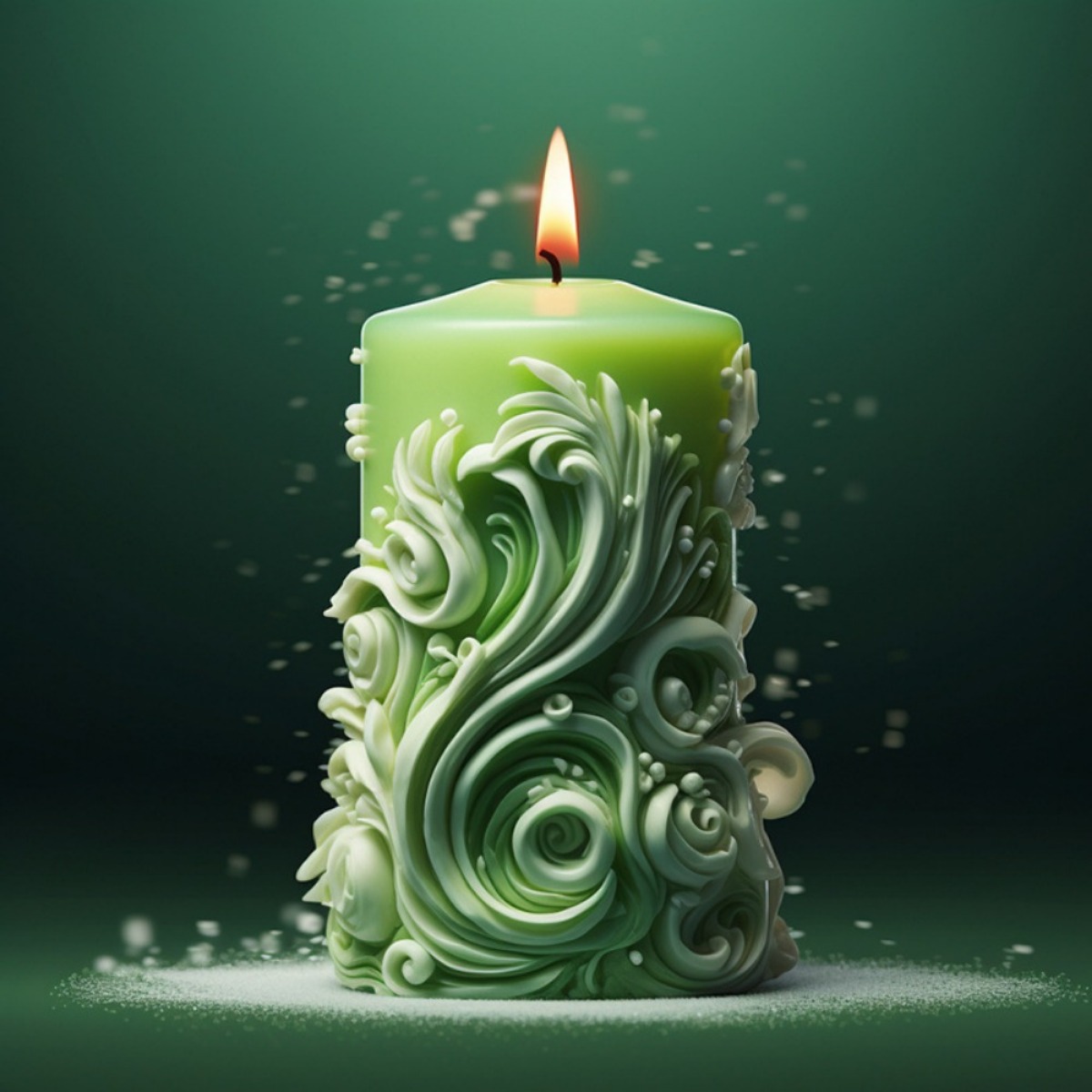geometry Carved Cylindrical Si - Resin Ocean Wave Mold reseña y precio