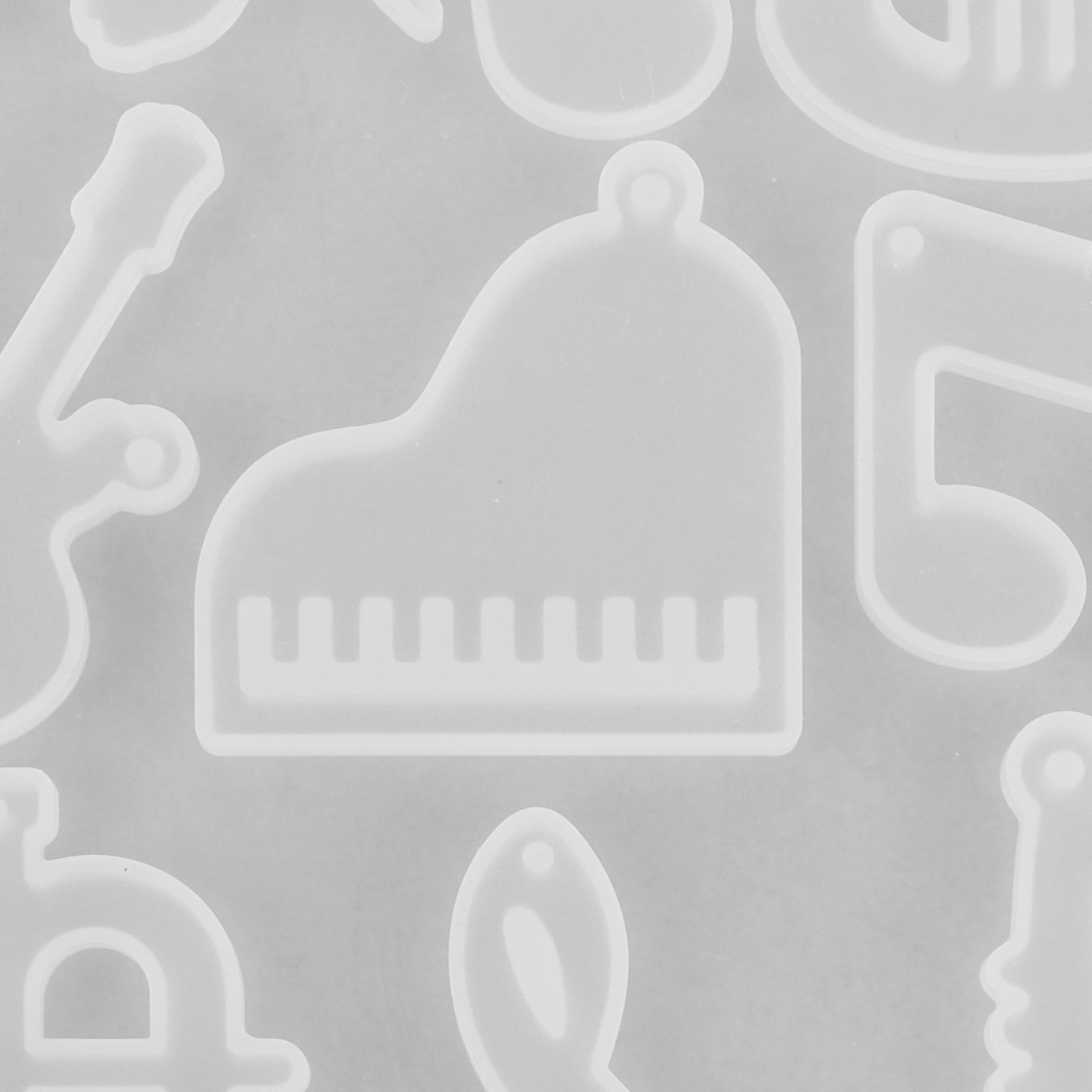 3Pcs Music Themed Silicone Mol - Resin Craft Workshop reseña y precio