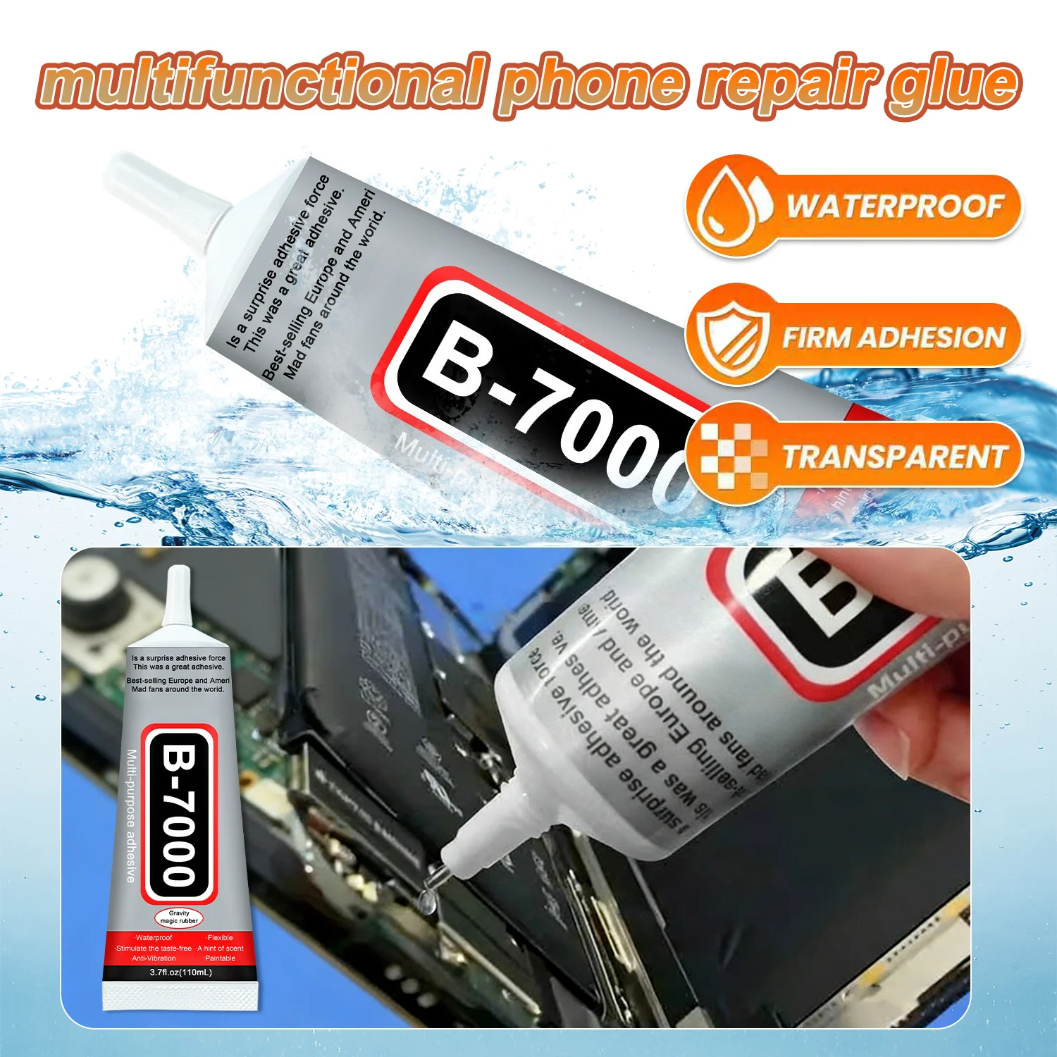 Super Glue B-7000 Loolifl 1-10 - Resin Crafts reseña y precio