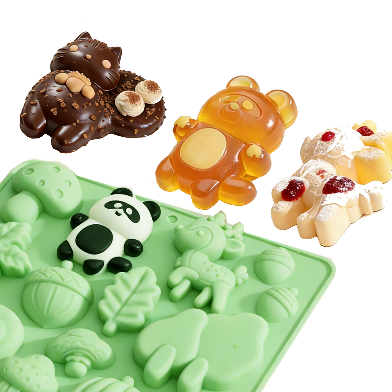 1 Silicone Cake Mold in the Sh - Resin Craft Supplies reseña y precio