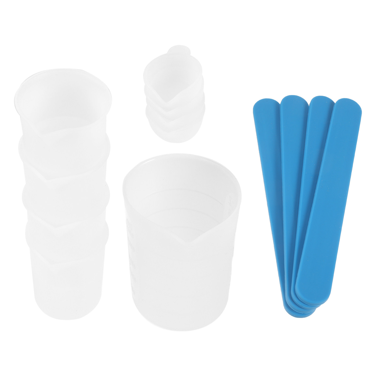 1Set Epoxy Mixing Tools Silico - Mixing Cup Silicone reseña y precio