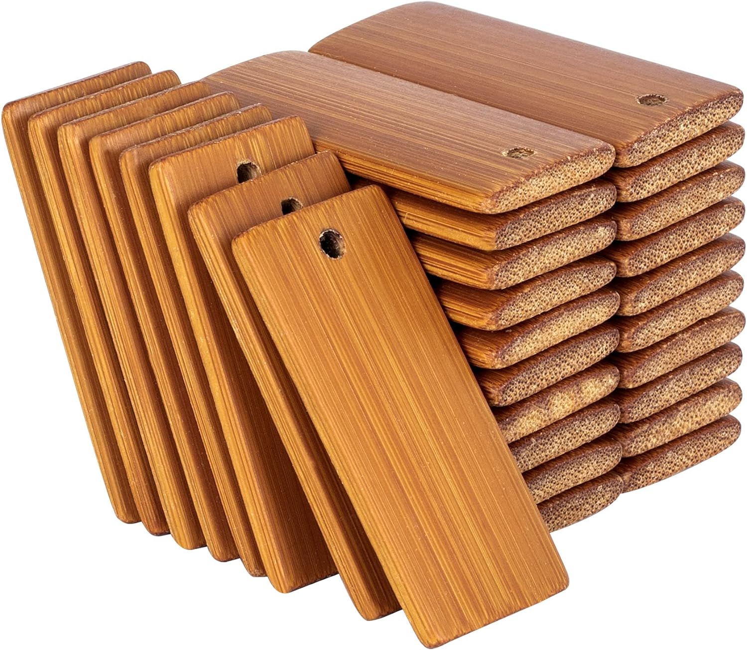 50Pcs Natural Wood Blanks 45x2 - Wood Ring Blank reseña y precio