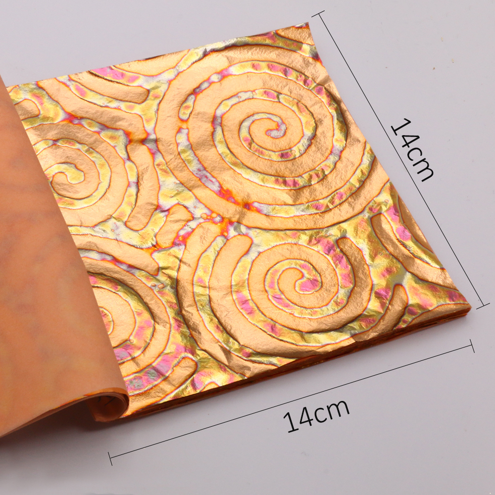 DIY 25 Sheets 14cm Booklets Va - Gold Foil Flakes reseña y precio