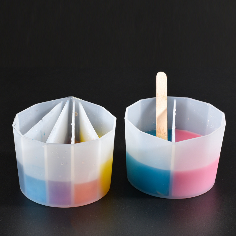 Split Cups for Paint Pouring,  - Mixing Cup Silicone reseña y precio