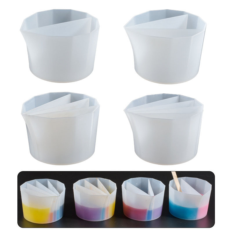 Split Cups for Paint Pouring,  - Mixing Cup Silicone reseña y precio