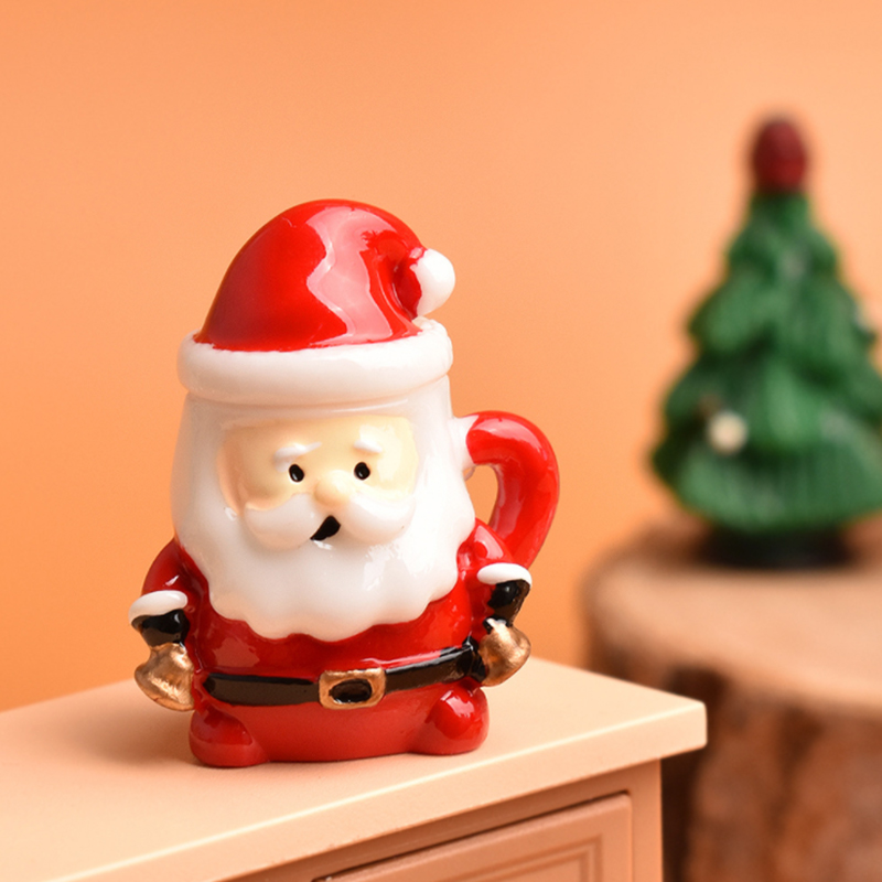 Mini Santa Teacup Ornament - R - Resin Crafts reseña y precio
