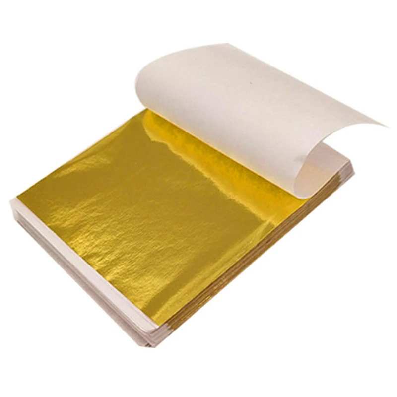 100Pcs 9Cm Individually Packag - Gold Foil Flakes reseña y precio