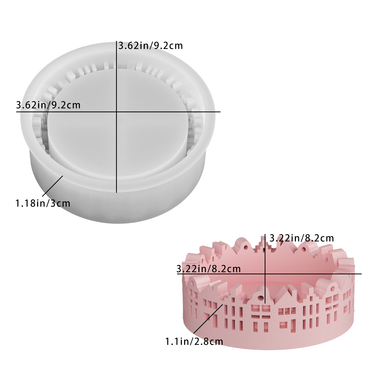 Hollow House Mold Flexible Res - Resin Craft Workshop reseña y precio