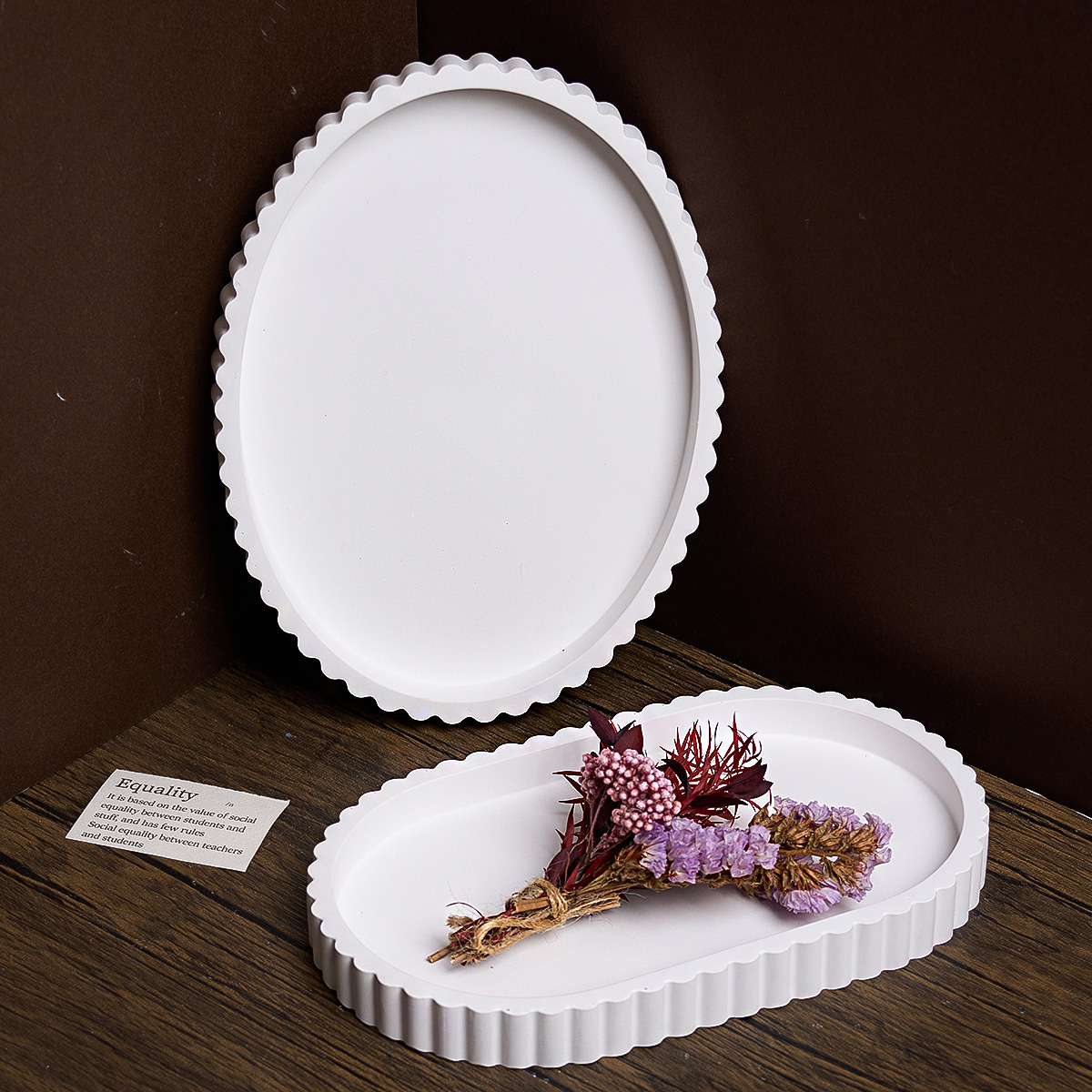 DIY Concrete Tray Silicone Mol - Coaster Mold Round reseña y precio
